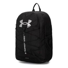 Рюкзак Under Armour Hustle Sport Backpack 'Black Silver', черный 1364181-001 | black