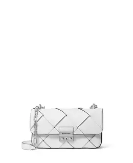 Сумка через плечо Tribeca Small Convertible с цепочкой Michael Kors, белый 21067182 | optic white