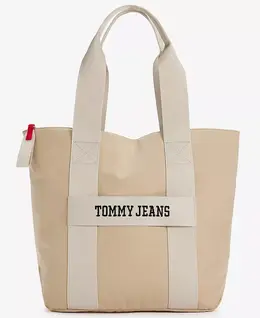 Мужская сумка-шоппер с ретро-логотипом Tommy Hilfiger, коричневый/бежевый 20716372 | relic tan