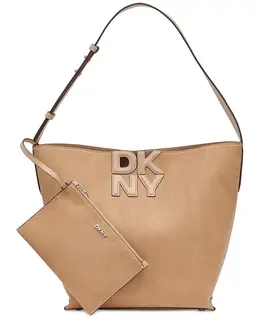 Маленькая сумка-ведро Nicole DKNY, коричневый 21998907 | cappuccino