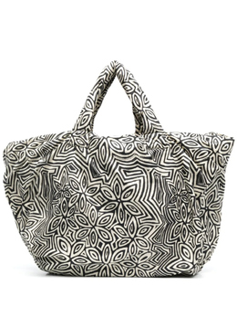 10 Corso Como сумка-тоут Pouffy с цветочным принтом, нейтральный ccsh99floral | нейтральные цвета
