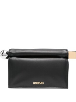 Jacquemus La Pochette Rond Carré Clutch baw00356ac27l14990
