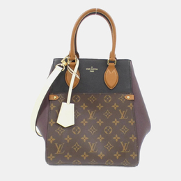 Louis Vuitton Fold Tote MM Monogram Coated Canvas Tote Bag 1192063