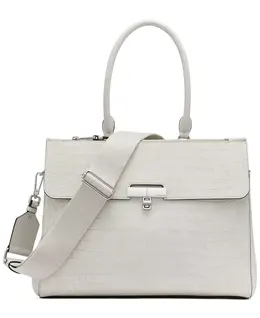 Мягкая сумка Becky Croco Calvin Klein, серый 21171761 | beach pebble