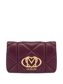 Love Moschino клатч с логотипом, фиолетовый jc4043pp1nlc0 | фиолетовый