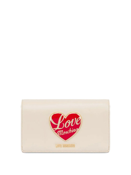 Love Moschino клатч с декором в форме сердца, белый jc4186pp1nlp0 | белый
