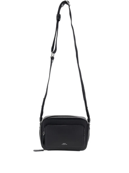 Сумка через плечо из кожи APC A.P.C., черный pxcbcm67021 | черный