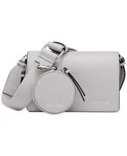 Сумка кросс-боди Millie с двойной молнией Calvin Klein, серый 17907783 | dove grey