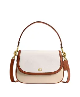 Кожаная сумка через плечо Legacy Colorblock Coach, белый 18454350 | brass/ivory m
