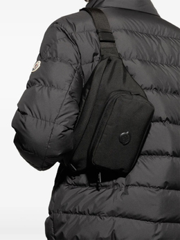 Поясная сумка Moncler с аппликацией логотипа, черный k209a5m00005m7 | черный