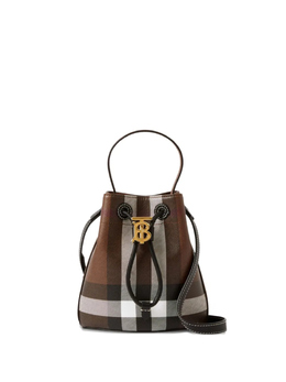 Burberry сумка-ведро TB размера мини, коричневый 8112238 | коричневый