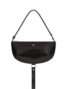 Courreges Кожаная сумка через плечо Courrèges Holy Eclipse, черный 325gsa190cv0045 | черный