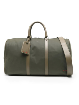 Kiton дорожная сумка с логотипом, зеленый uba0085n0127004000 | зеленый