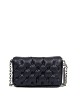 Сумка через плечо Maison Margiela Glam Slam с цепочкой и стеганым узором, черный sb1zi0014p6434 | черный
