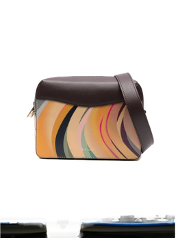 Сумка Paul Smith Dusky из кожи с завитковым узором через плечо, коричневый w1a8167gswirl90 | коричневый