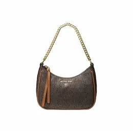 Сумка хобо Michael Kors, фактура зернистая, коричневая 4308425919