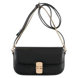 A.P.C. Grace Leather Chain Clutch Bag pxbmw-f61882-lzz black