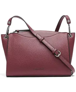 Сумка-через плечо Garnet с регулируемой верхней молнией Calvin Klein, красный 18249525 | deep rouge