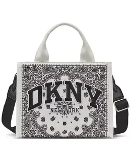 Сумка-тоут Hadlee Small DKNY, белый 21998889 | marshmallow