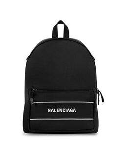 Спортивная поясная сумка-рюкзак Balenciaga, черный 5540466 | black, white