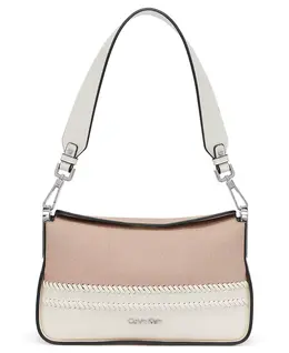Фэй холщовая сумка через плечо Calvin Klein, мультиколор 21171774 | white, natural