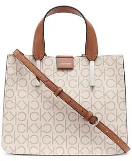Оригинальная сумка-кроссбоди Audrey Signature Convertible Calvin Klein, мультиколор 17907782 | van khk/caramel