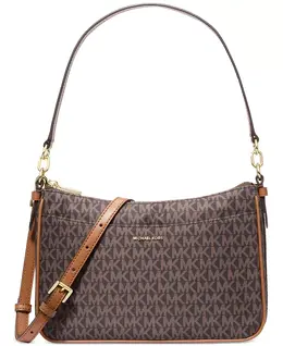Сумка-кошелек Michael Kors Jet Set Small Top Zip-Pochette Crossbody, коричневый 21067341 | brown