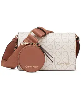 Сумка кросс-боди Millie с двойной молнией Calvin Klein, слоновая кость/кремовый 17907783 | van khk li