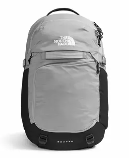Мужские рюкзаки-маршрутизаторы The North Face, серый 19949684 | meld gray/black