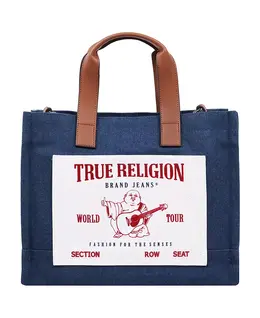 Средняя сумка-тоут Buddha Pocket True Religion, синий 23114270 | medium blue