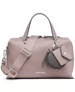 Сумка-портфель Cali с ремешком Web Calvin Klein, коричневый 20899449 | cocoa, cherub white