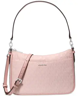 Сумка-кошелек Jet Set Small Top Zip-Pochette Crossbody Michael Kors, розовый 23951284 | smokey rose