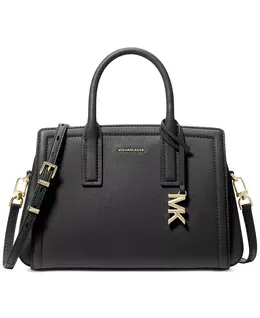 Маленькая кожаная сумка-почтальон Michael Kors, коричневый 22581791 | luggage