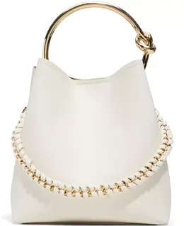 Мини-сумка-ведро Bienkaax Aldo, белый 22813737 | mix mat bone