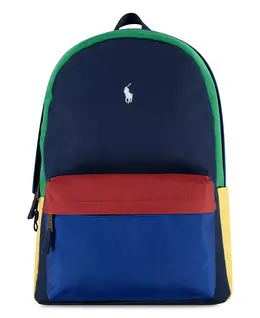 Детский цветной рюкзак Polo Ralph Lauren, серый 19172794 | e69multi