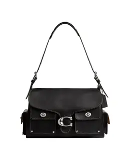 Грузовая сумка Tabby Snap через плечо Coach, черный 23085224 | black