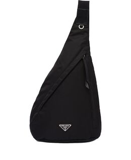 Рюкзак из переработанного нейлона и кожи Prada, черный 5595744 | black