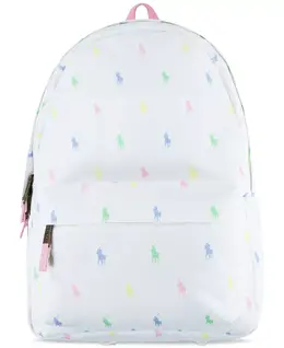 Детский рюкзак Polo Pony Polo Ralph Lauren, белый 18240959 | white