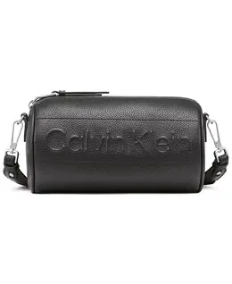 Современная эссенциальная сумка-бочонок через плечо Modern Essentials Barrel Crossbody Bag Calvin Klein, черный 20899451 | black, silver