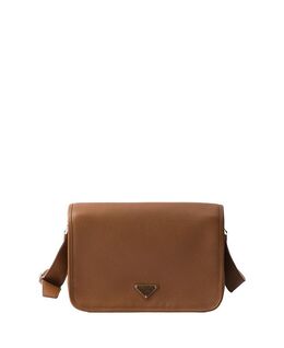 Кожаная сумка через плечо Prada, коричневый 5595084 | brown