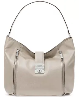 Сумка через плечо Hobo из кожи Extra Large Michael Kors, белый 21984794 | light sand