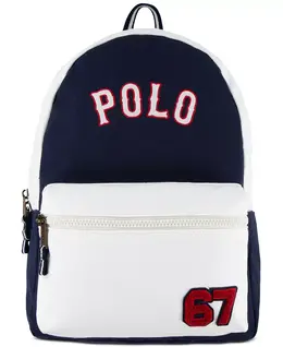 Детский рюкзак League с цветными блоками Polo Ralph Lauren, синий 20841810 | refined navy