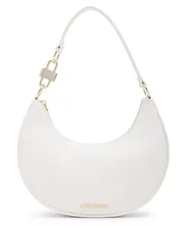 Лохан-W Тисненая плетеная маленькая сумка-хобо Steve Madden, белый 21450535 | white