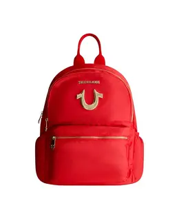 Рюкзак с карманом на молнии Horseshoe True Religion, красный 23114181 | red