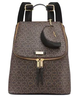 Рюкзак Zulle Calvin Klein, мультиколор 21324854 | brown khaki, black
