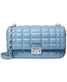 Сумка-трансформер на цепочке Tribeca Large Convertible Michael Kors, синий 23183929 | chambray