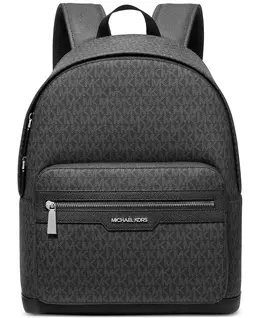 Мужской кожаный рюкзак Explorer с логотипом Michael Kors, черный 20931218 | black