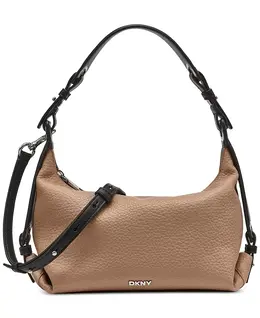 Рюкзак-кроссбоди Wren Small DKNY, коричневый 22415566 | cappuccino/black