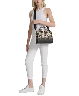 Сумка-тоут Hadlee Small DKNY, мультиколор 22401044 | leopard