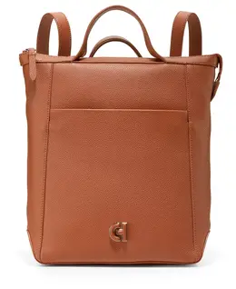 Средний кожаный рюкзак-трансформер Grand Ambition Cole Haan, коричневый 16771417 | british tan